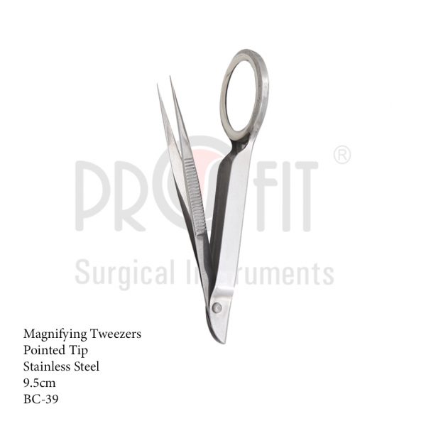 professional-magnifying-tweezer-pointed-tip-size-9-5-cm-bc-39