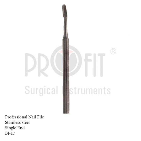professional-nail-file-stainless-steel-single-end-round-bj-17